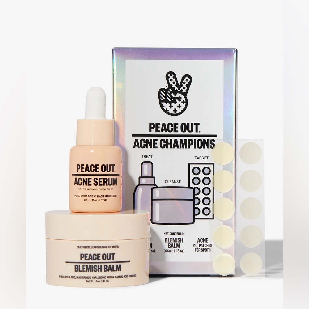 Peace Out - Acne Champions Skincare Set